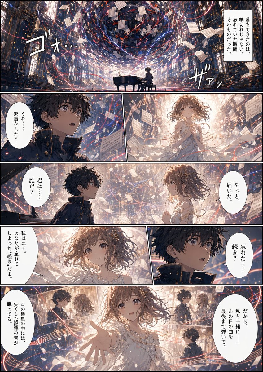 记忆档案漫画页面 - 2