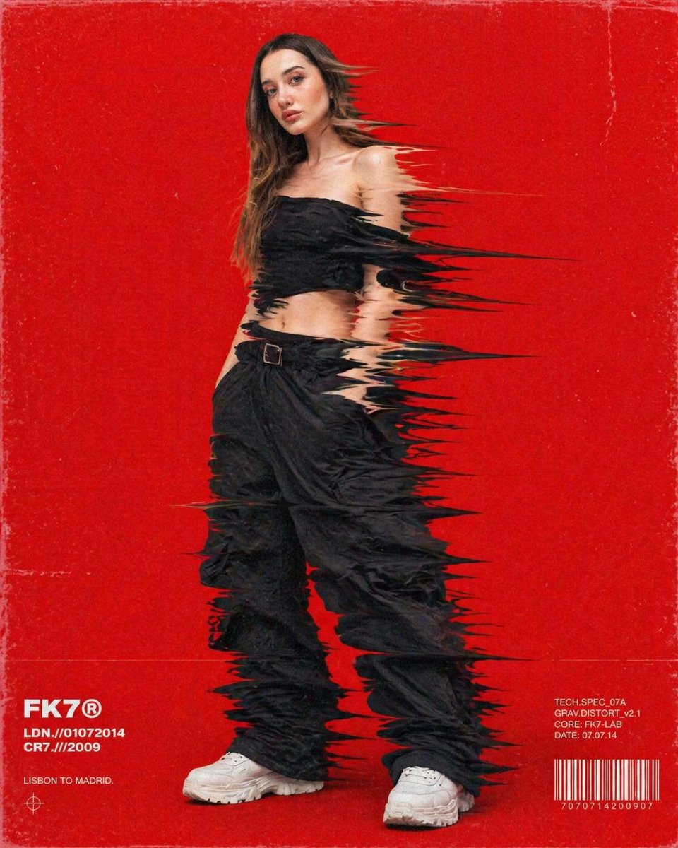 Hip-Hop Fashion Motion Streak Portrait - 2